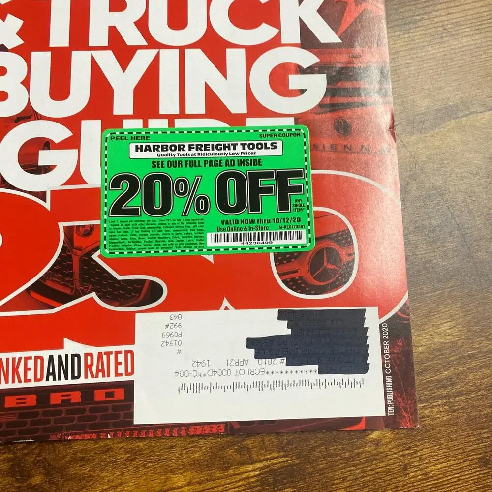 MOTOR TREND MAGAZINE-------OCTOBER 2020
